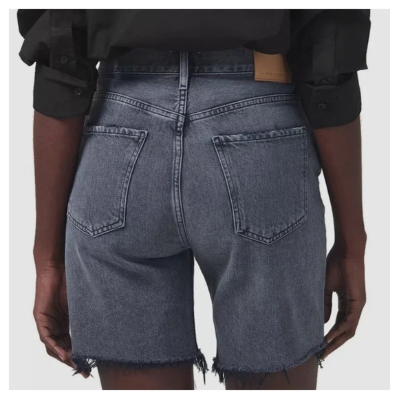 Citizens of Humanity Camilla Frayed-Hem Shorts Size 25 - Picture 2 of 8